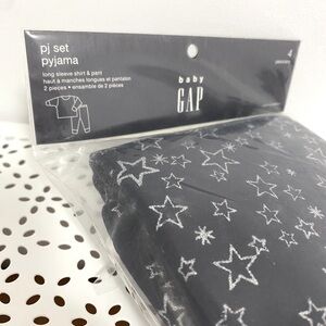 Navy blue star pajamas, baby GAP